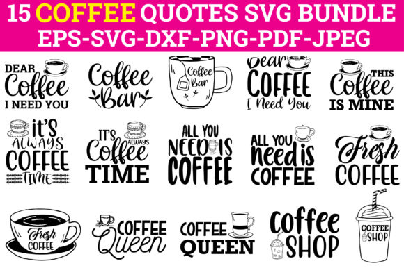 COFFEE SVG Quotes Bundle Review for Real-World Embroidery Projects