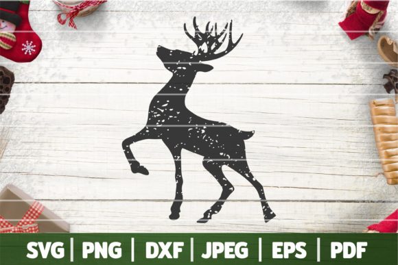Distressed Rudolph Silhouette SVG: A Designer’s Honest Take
