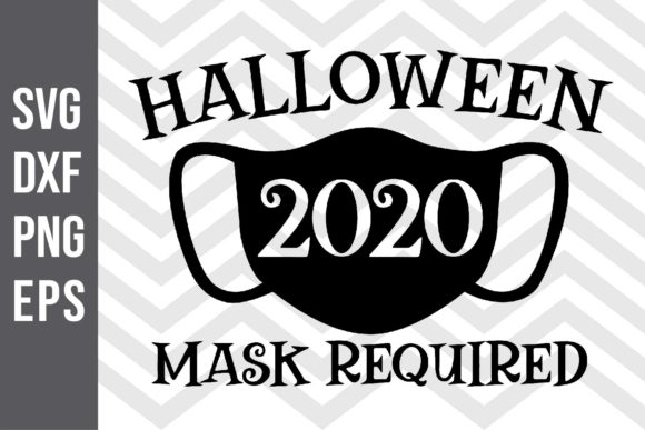 Halloween 2020 Mask Required SVG
