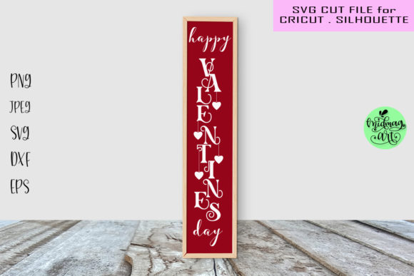 Happy Valentines Day Porch Sign SVG Review for Real Projects