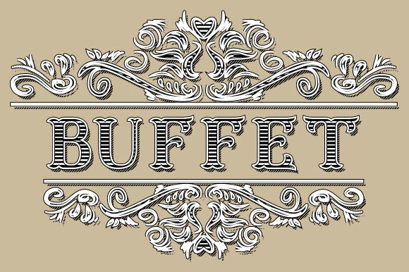 Vintage Frame Buffett Vector SVG: A Designer’s Perspective
