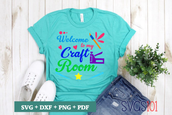 Welcome to My Craft Room SVG